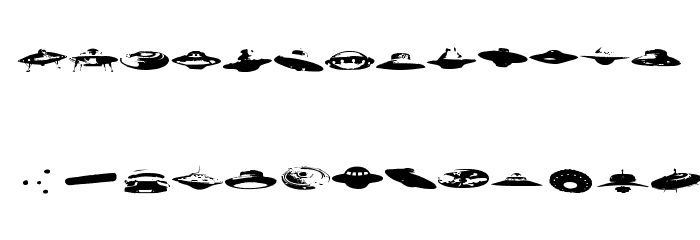 Ovnis Font LOWERCASE