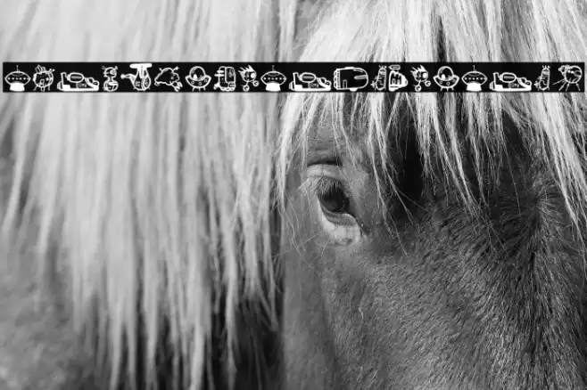 Ovniz_PersonalUseOnly Font examples