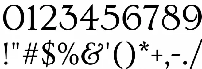 Ovo Font OTHER CHARS