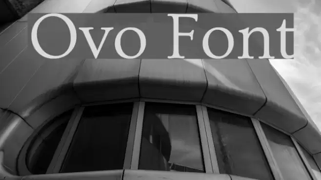 Ovo Font examples