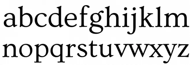 Ovo Caratteri MINUSCOLO