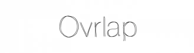 Ovrlap  Frei Schriftart Herunterladen