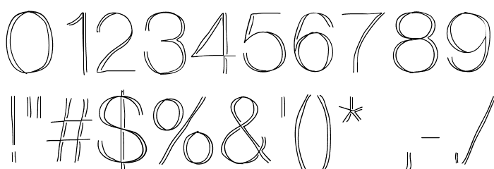 Ovrlap Font OTHER CHARS