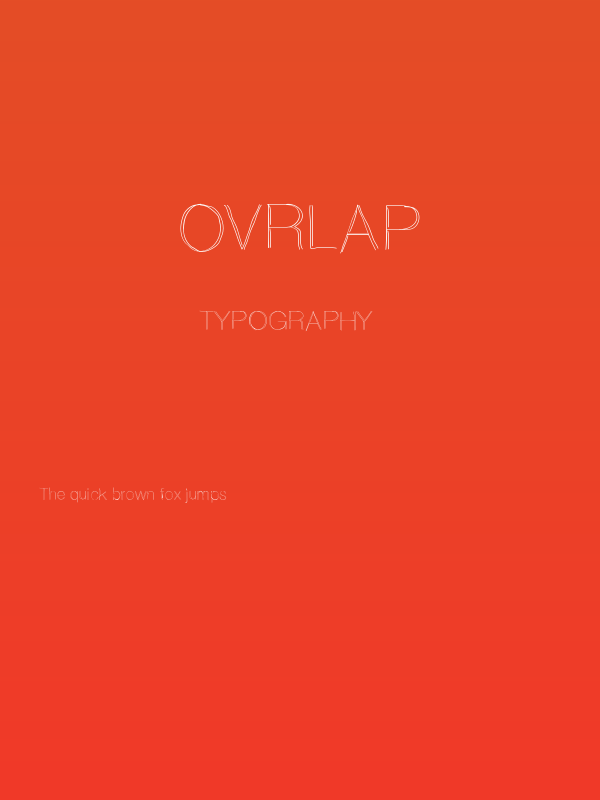 Ovrlap Poster