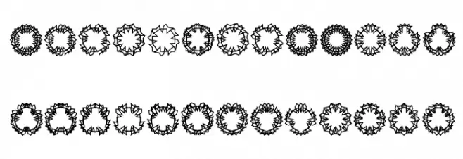 Ovulution I Ovum Schriftart Groß
