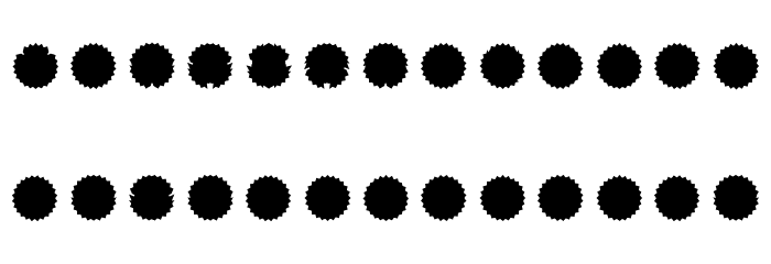 Ovulution II Membrane Font LOWERCASE