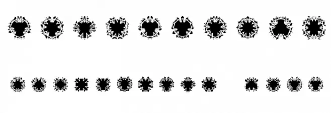 Ovulution II Nucleus フォント その他の文字