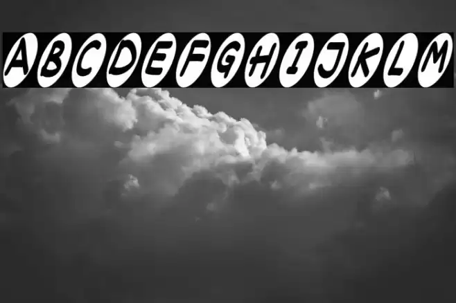 ovalium starmind Font examples