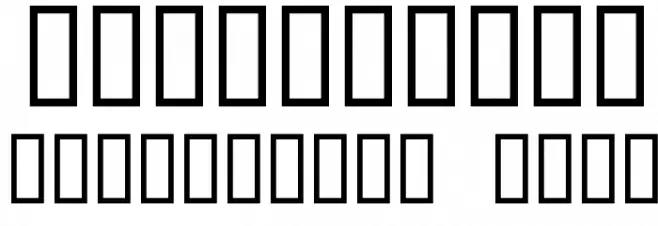 overload Font OTHER CHARS