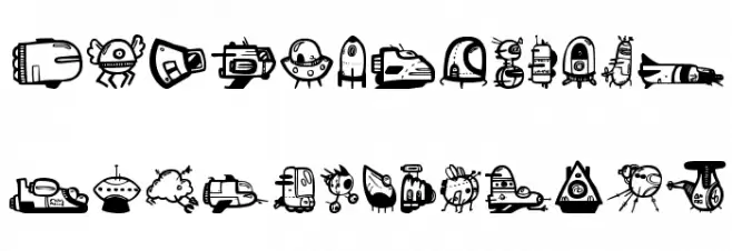 ovni Caratteri MINUSCOLO