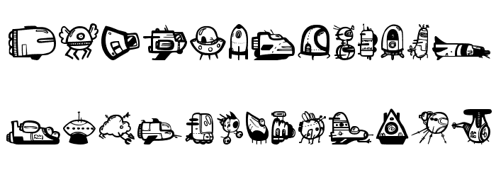 ovni Font LOWERCASE