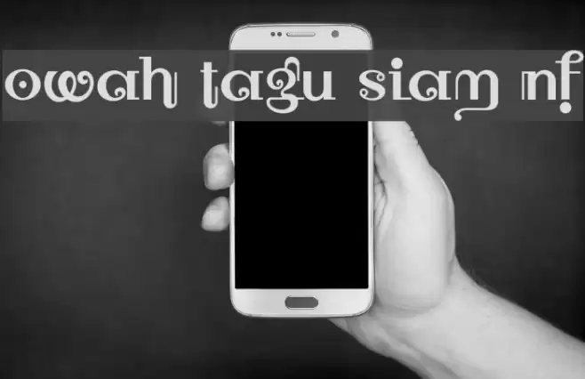 Owah Tagu Siam NF Font examples