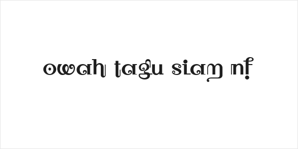 Owah Tagu Siam NF Logo