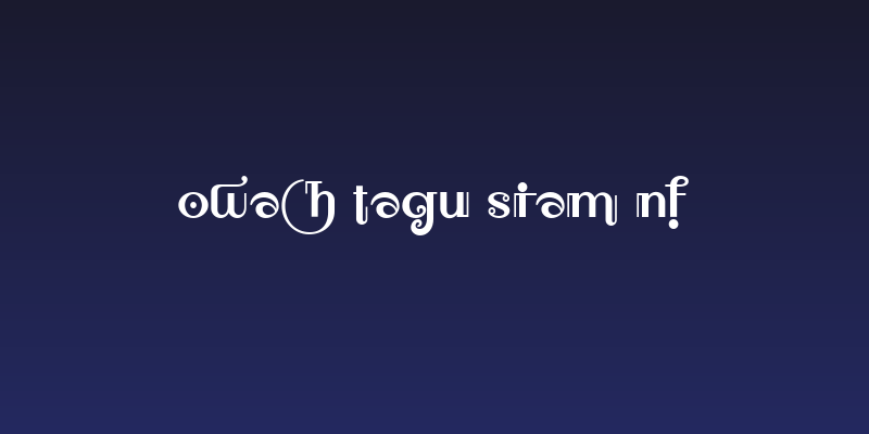 Owah Tagu Siam NF Social Header