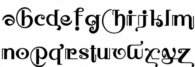 OwahTaguSiamNF 字体 大写