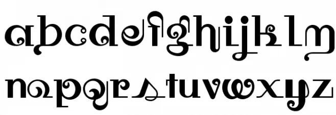 OwahTaguSiamNF 字体 小写