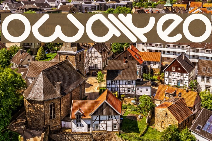 OwaikeO Font examples