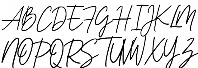 Owbeirak Script Demo Version Polices MAJUSCULES