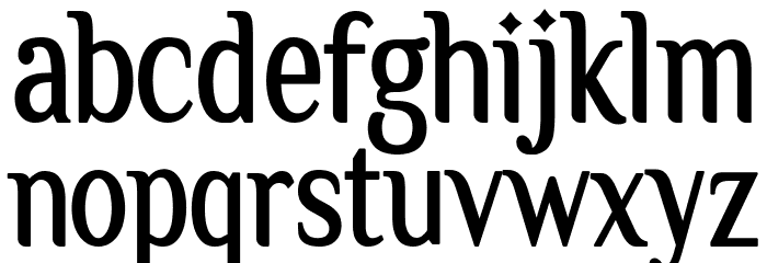 Owbeirak Serif Demo Version Font LOWERCASE