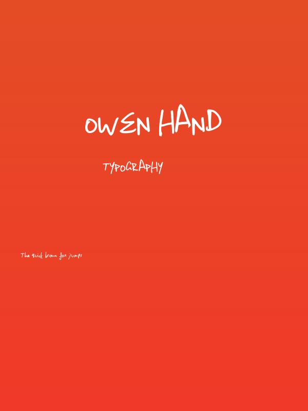 Owen Hand Poster