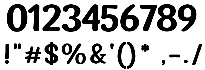 Owl Cute Regular Font OTHER CHARS
