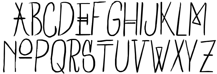 OwlCreek-Regular Font LOWERCASE
