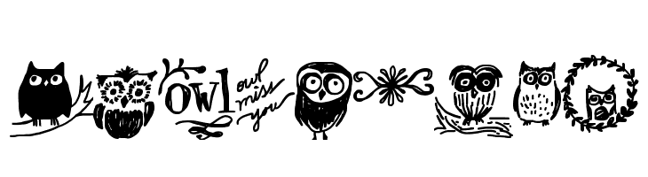 Owlmazing  font caratteri gratis