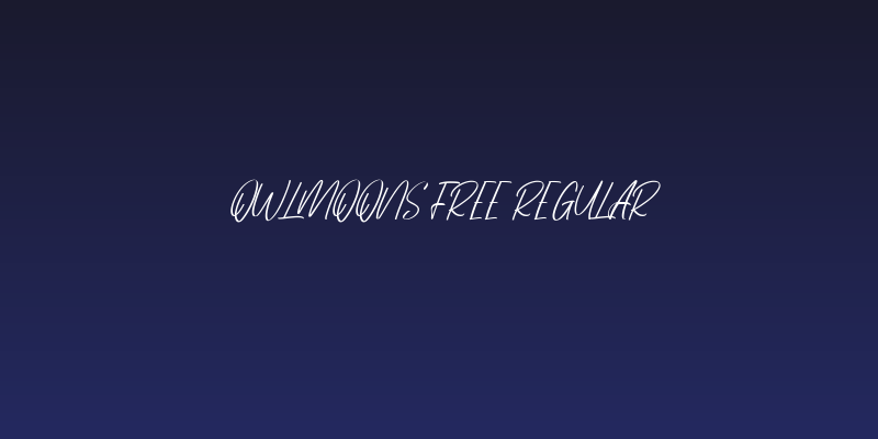 Owlmoons Free Regular Social Header
