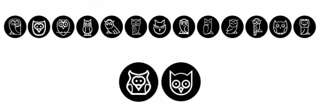 Owls Regular Polices MAJUSCULES