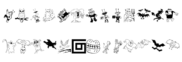 OwlsNOtherWitches Font LOWERCASE