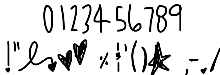 OwnThatShhhh Font OTHER CHARS