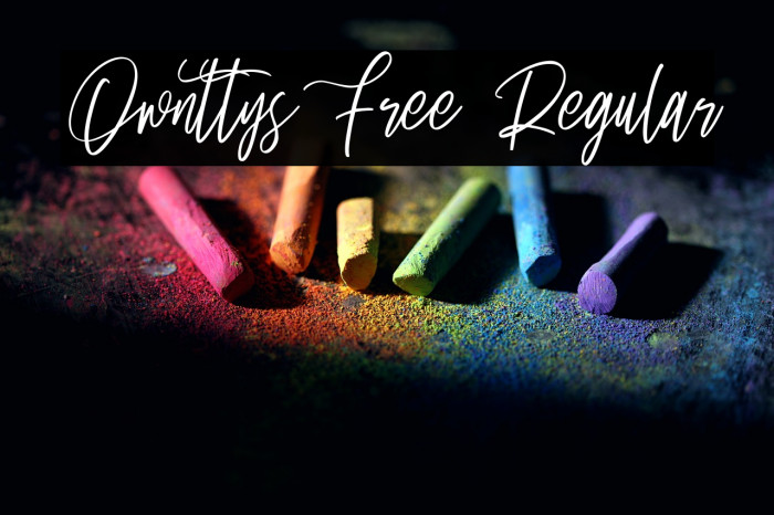 Ownttys Free Regular Example 1