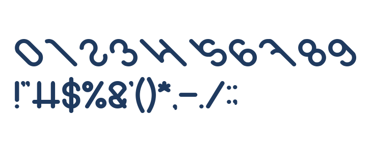 owaikeo Bold Other Characters