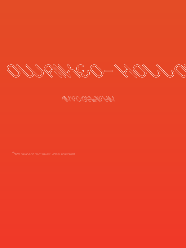 owaikeo-Hollow Poster