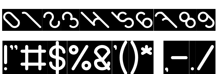 owaikeo-Inverse Font OTHER CHARS
