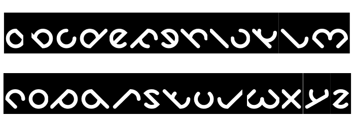 owaikeo-Inverse Font LOWERCASE