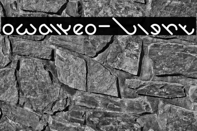 owaikeo-Light Font examples