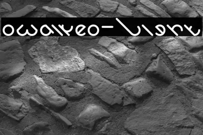 owaikeo-Light Font examples