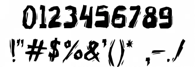 OXE OXE Font OTHER CHARS