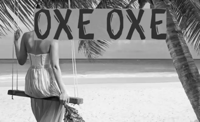 OXE OXE Font examples