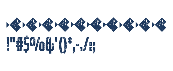 OXIDO Eroded Other Characters