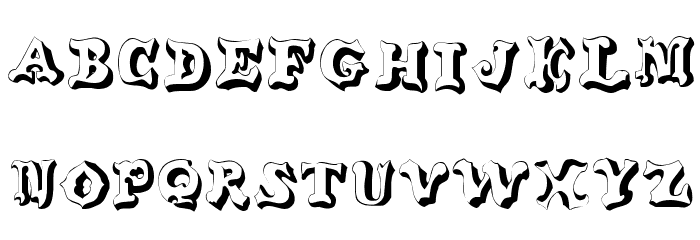 OxNard Font LOWERCASE