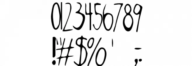 Oxalic Font OTHER CHARS