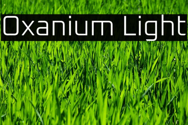 Oxanium Light Example 1