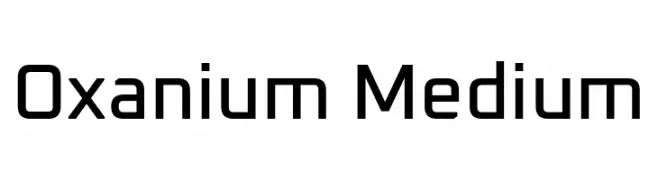 Oxanium Medium  لخطوط تنزيل