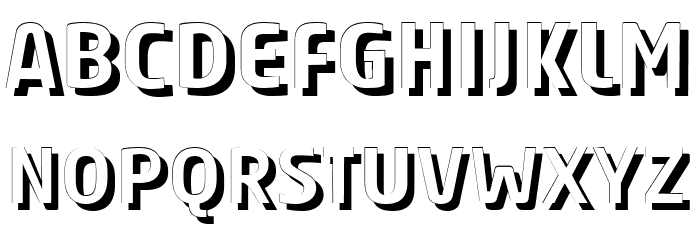 Oxford Hollow Regular Font OTHER CHARS