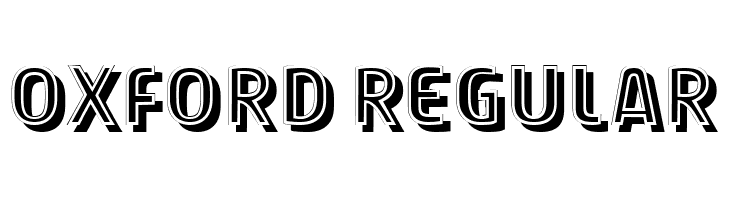 Oxford Regular  免费字体下载
