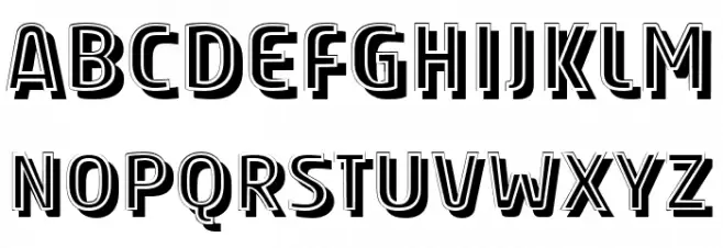 Oxford Regular Schriftart Groß