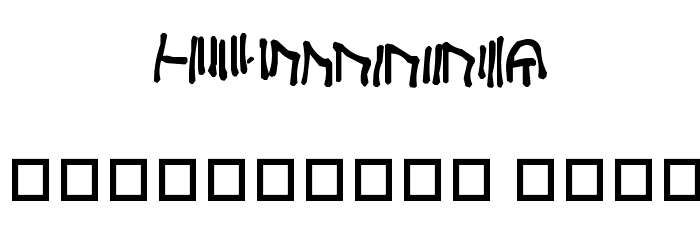 Oxford Runes Font OTHER CHARS