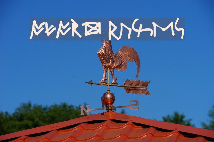 Oxford Runes Font examples